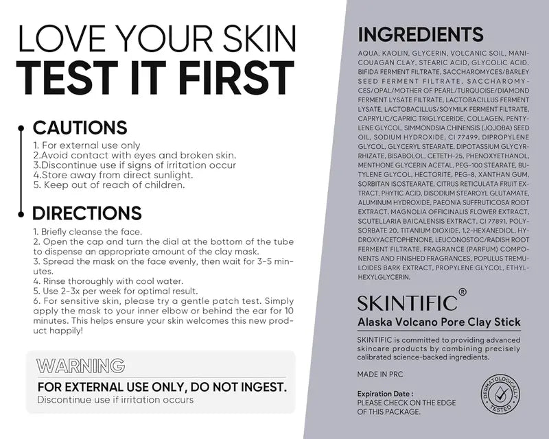 Pohaku™ Volcanic Clay Mask Stick